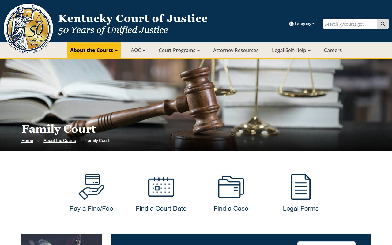 Bath County court records Kentucky Family Court records